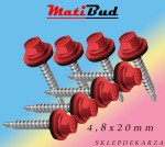 Wkręty FARMERY 4,8x20 250szt. ETANCO GT O2 do łączenia blach na zakład