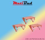 Ława Kominiarska kpl (ława + 2x mocowanie + 2x wspornik)