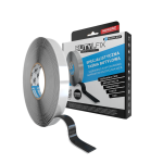 Taśma butylowa DWUSTRONNA CZARNA  1mm x 17,5 mb