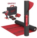 ZESTAW 50 SZTUK MEMBRANA DACHOWA COROTOP STRONG RED 180g/m2 + GRATIS!