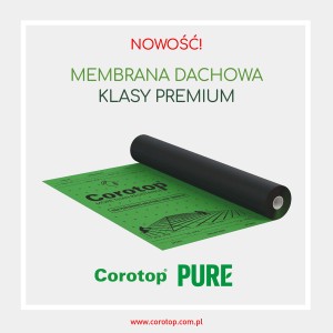 MEMBRANA DACHOWA COROTOP PURE  205g/m2-(75m2-rolka)