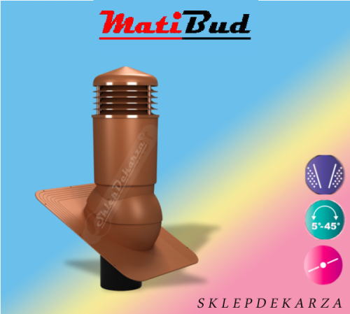 Kominek wentylacyjny STANDARD PLUS 125 izolowany