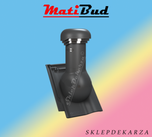 TILE PRO 150 z odpływem kondensatu do dachówki BRAAS rubin 13V