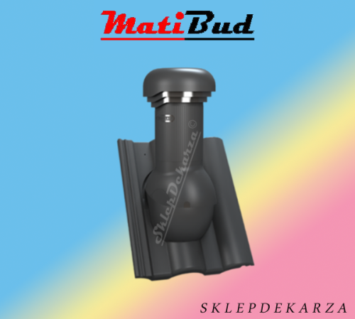 TILE PRO 150 z odpływem kondensatu do dachówki NELSKAMP do krycia koronkowego