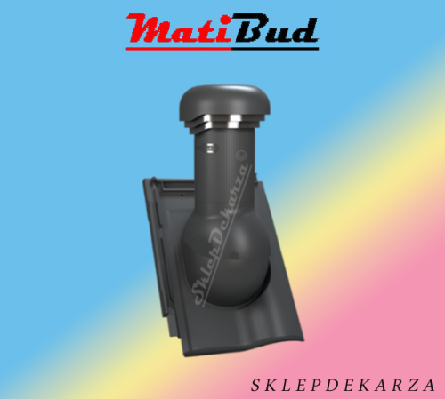 TILE PRO 150 z odpływem kondensatu do dachówki ROBEN monza plus