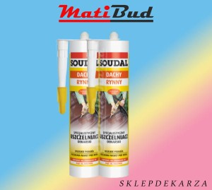 Uszczelniacz dekarski SOUDAL 300ml