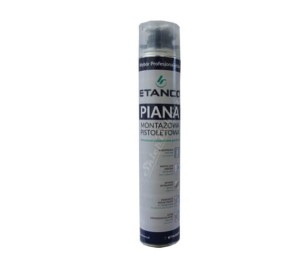 ZESTAW 12 x Piana montażowa pistoletowa 750ml + 1 x pistolet