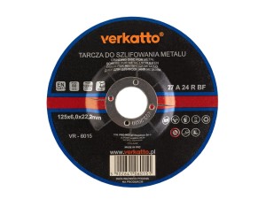 Tarcza do szlifowania metalu 125x6,0x22,2mm