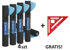 ZESTAW 4 sztuk Membrana dachowa COROTOP P-ROOF TPU 215g 75m2