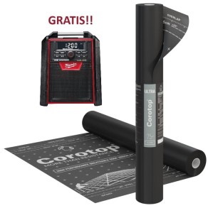 ZESTAW 25 SZTUK MEMBRANA DACHOWA COROTOP ULTRA 220g/m2  + GRATIS! 