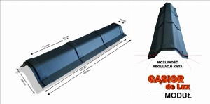 GĄSIOR  ULTRAMAT długość krycia 0,97 M - OBRÓBKA BLACHARSKA 