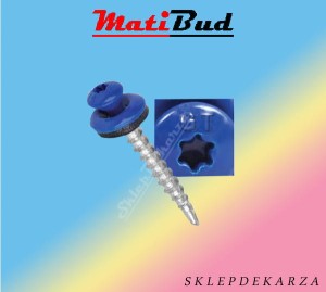 Wkręt FARMER TORX 4,8x28 250szt. ETANCO typ PANHEAD z podkładką aluminiową