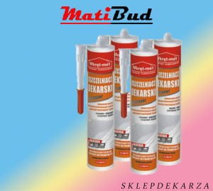 Uszczelniacz dekarski kauczukowy 310 ml