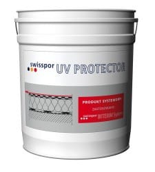 Masa asfaltowa Swisspor UV PROTECTOR modyfikowana SBS z aluminium 5l