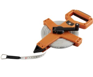 Miara geodezyjna 50m x 13mm z włókna szklanego
